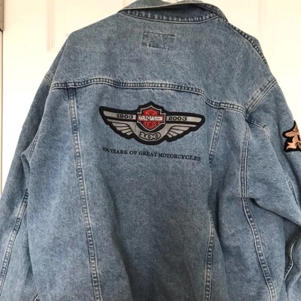 Harley Davidson Jean Jacket